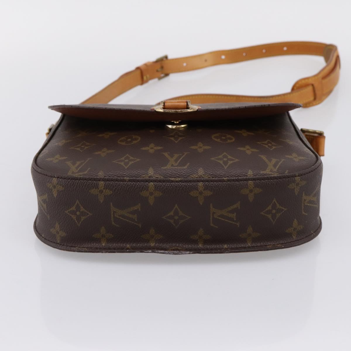 LOUIS VUITTON Monogram Saint Cloud GM Shoulder Bag M51242 LV Auth ep16177