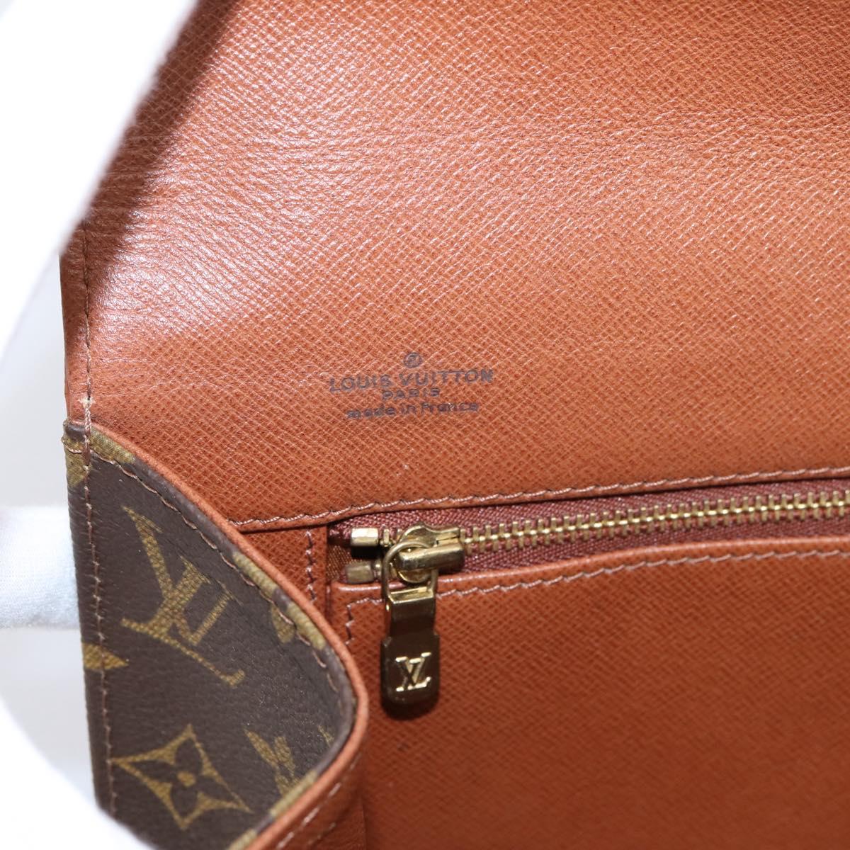 LOUIS VUITTON Monogram Pochette Dam GM Clutch Bag M51810 LV Auth ep16181