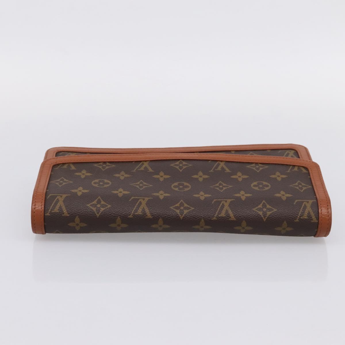 LOUIS VUITTON Monogram Pochette Dam GM Clutch Bag M51810 LV Auth ep16181