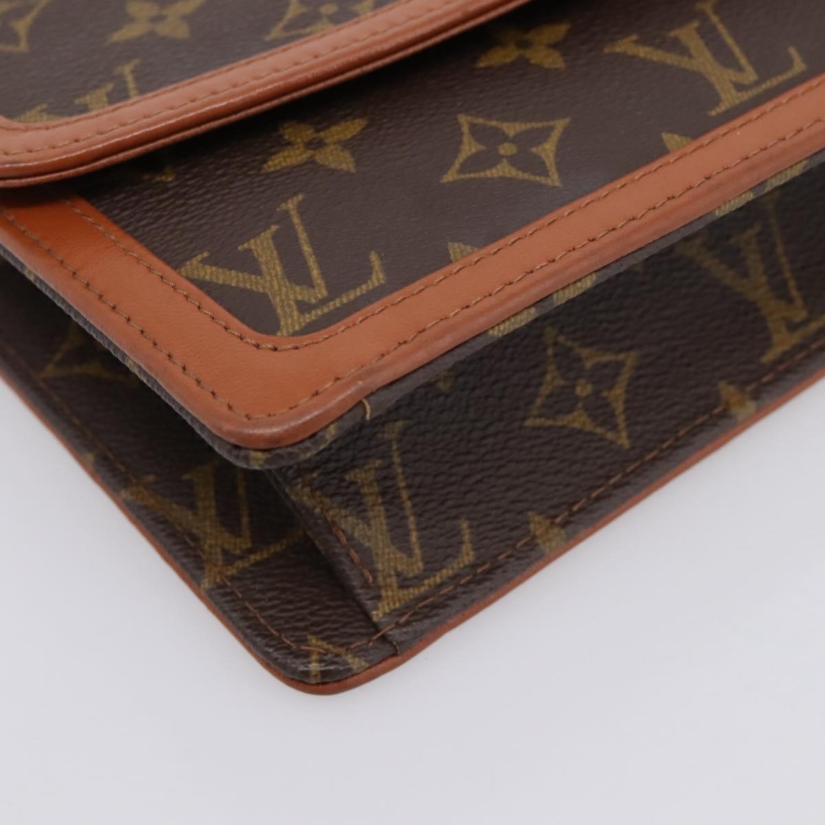 LOUIS VUITTON Monogram Pochette Dam GM Clutch Bag M51810 LV Auth ep16181