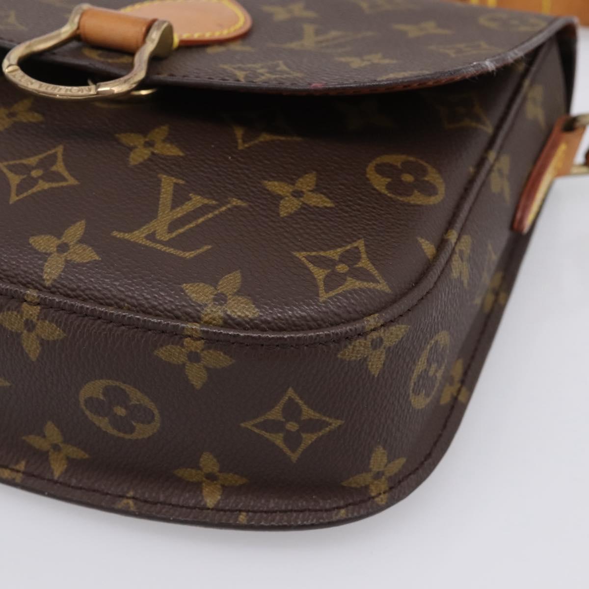 LOUIS VUITTON Monogram Saint Cloud MM Shoulder Bag M51243 LV Auth ep16184A