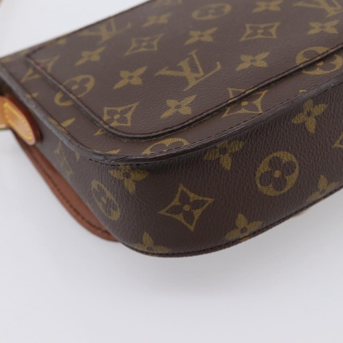 LOUIS VUITTON Monogram Saint Cloud MM Shoulder Bag M51243 LV Auth ep16184A