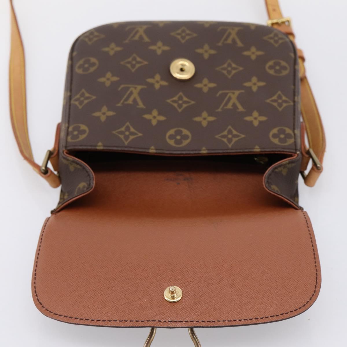 LOUIS VUITTON Monogram Saint Cloud MM Shoulder Bag M51243 LV Auth ep16184A