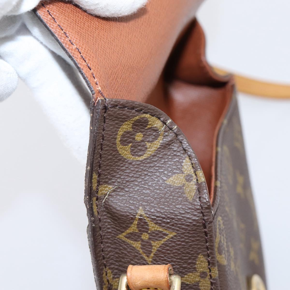 LOUIS VUITTON Monogram Saint Cloud MM Shoulder Bag M51243 LV Auth ep16184A