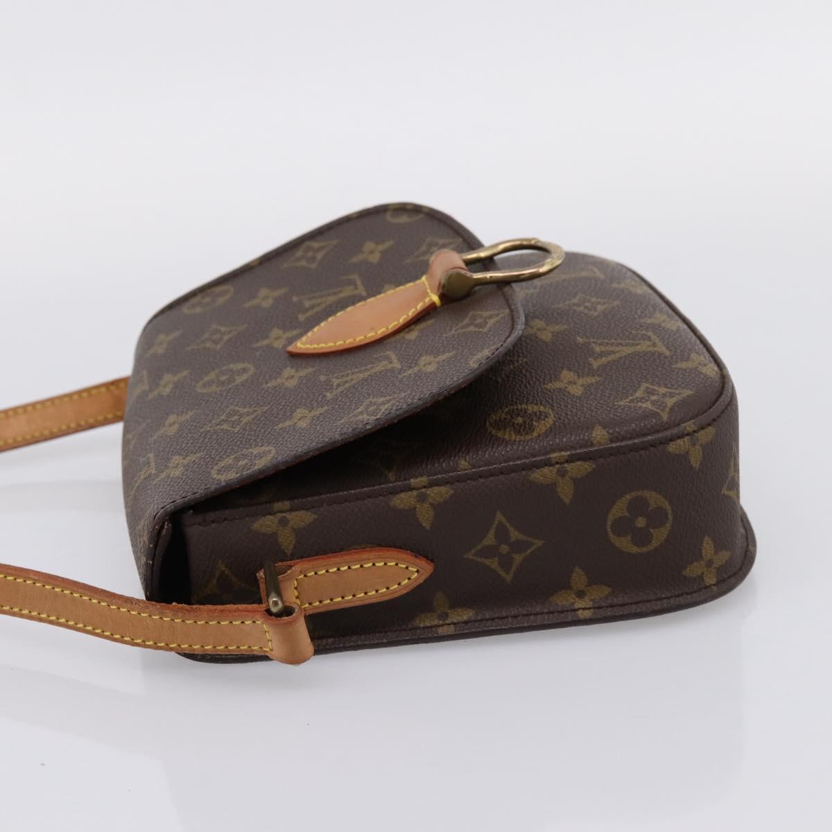 LOUIS VUITTON Monogram Saint Cloud MM Shoulder Bag M51243 LV Auth ep16184A