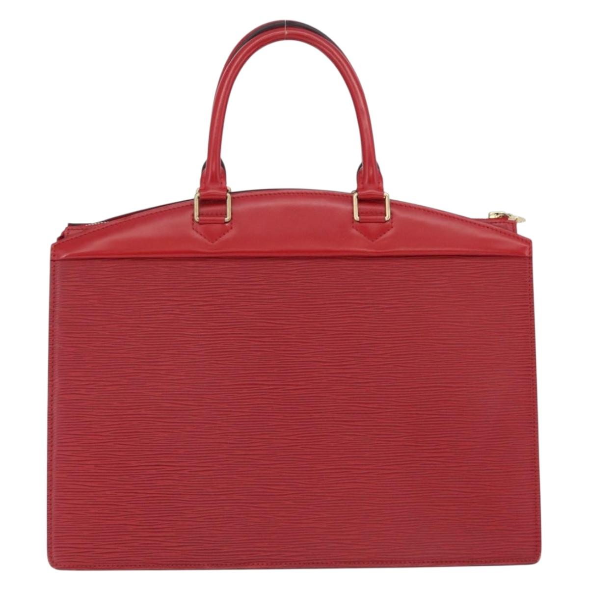 LOUIS VUITTON Epi Riviera Hand Bag Red M48187 LV Auth ep16189