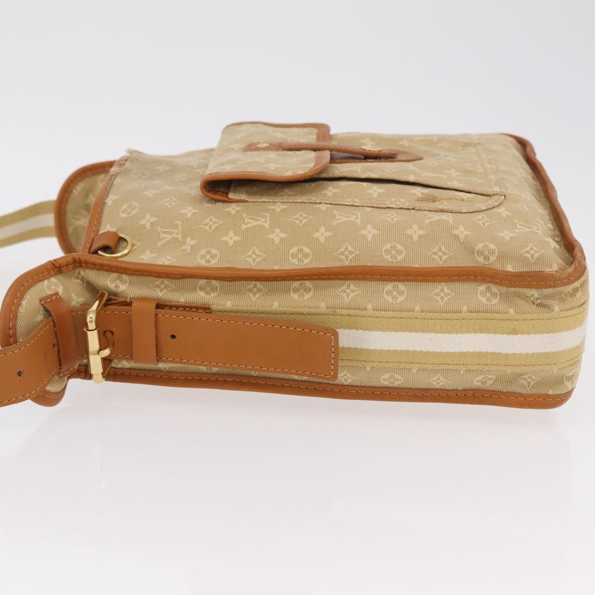 LOUIS VUITTON Monogram Mini Buzas Marie Kate Bag Beige M92323 LV Auth ep16199