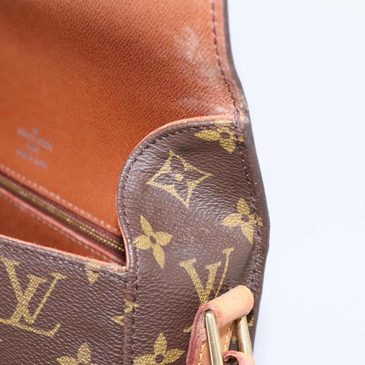 LOUIS VUITTON Monogram Saint Cloud GM Shoulder Bag M51242 LV Auth ep16200A