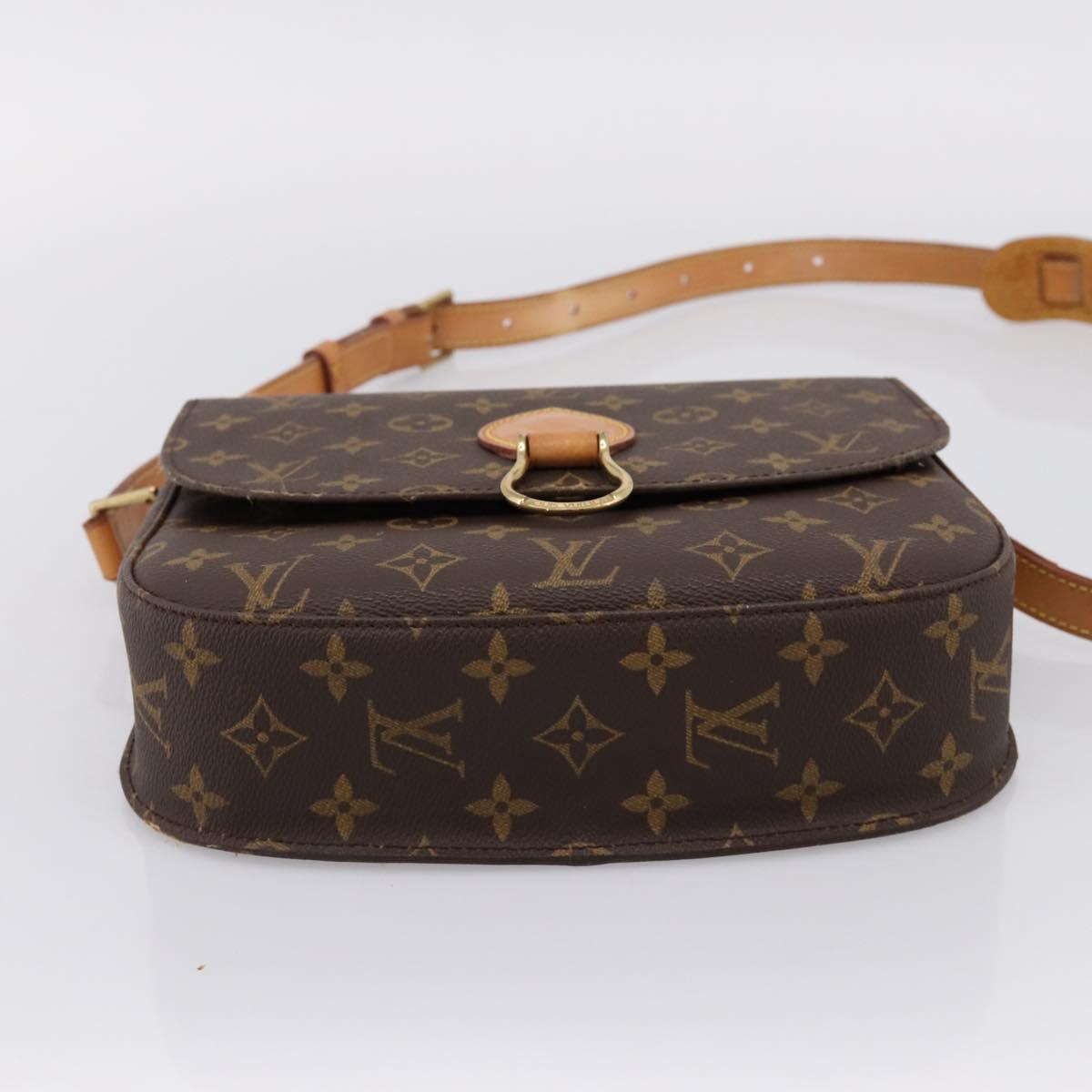 LOUIS VUITTON Monogram Saint Cloud GM Shoulder Bag M51242 LV Auth ep16200A