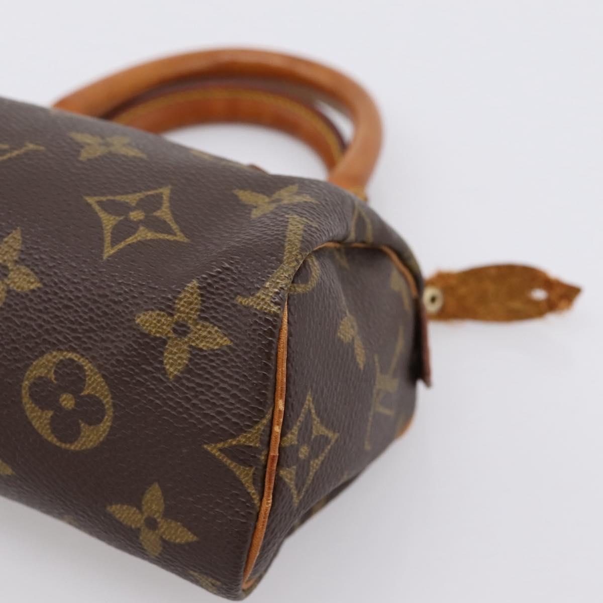 LOUIS VUITTON Monogram Mini Speedy Hand Bag M41534 LV Auth ep16208