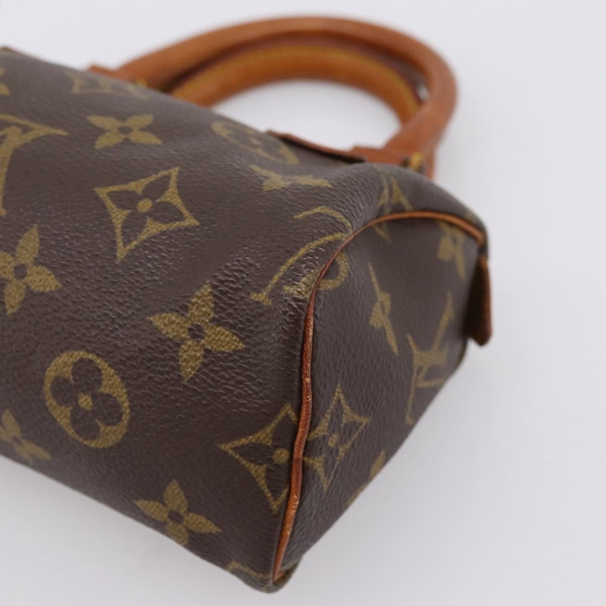 LOUIS VUITTON Monogram Mini Speedy Hand Bag M41534 LV Auth ep16208
