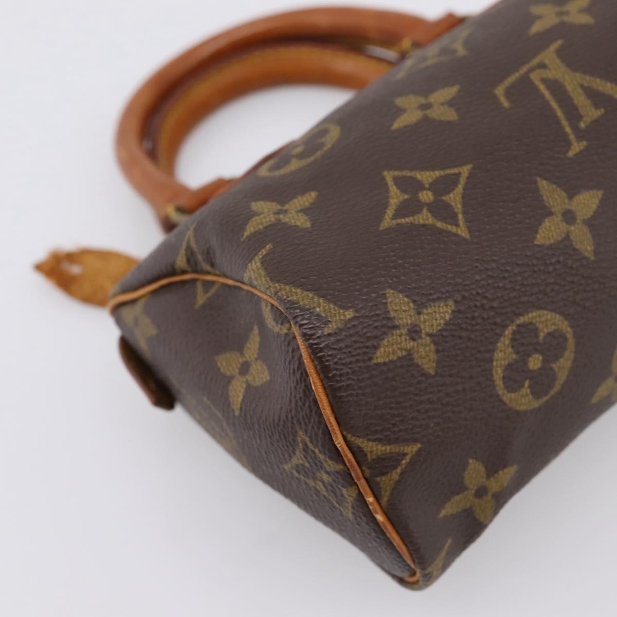 LOUIS VUITTON Monogram Mini Speedy Hand Bag M41534 LV Auth ep16208