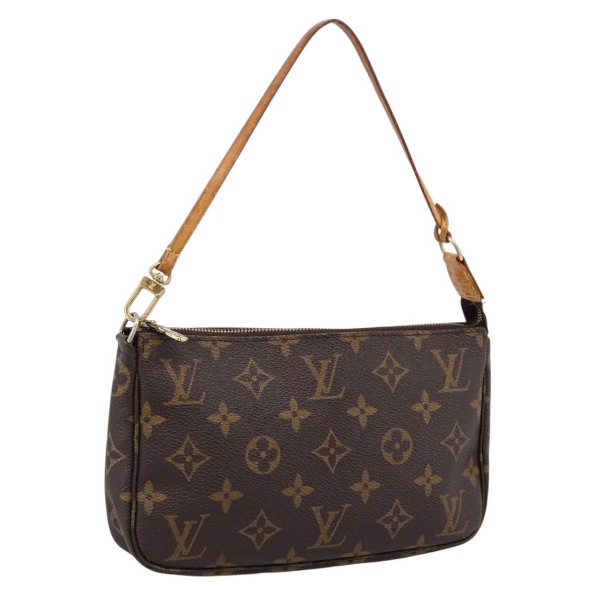 LOUIS VUITTON Monogram Pochette Accessoires Pouch M51980 LV Auth ep16209