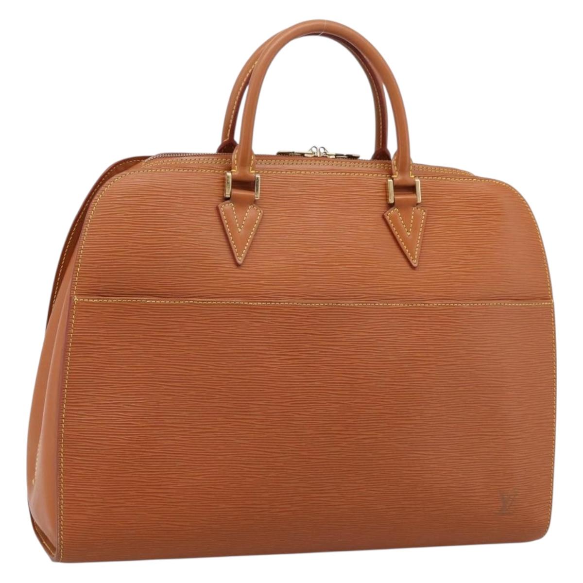 LOUIS VUITTON Epi Sorbonne Hand Bag Brown M54513 LV Auth ep16216A