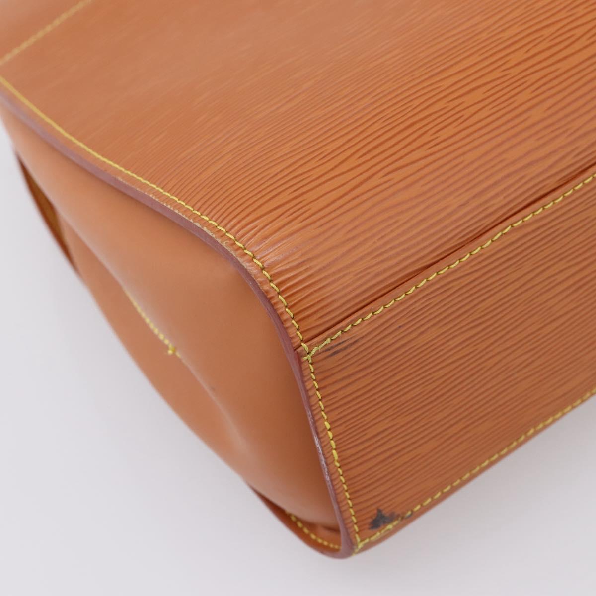 LOUIS VUITTON Epi Sorbonne Hand Bag Brown M54513 LV Auth ep16216A