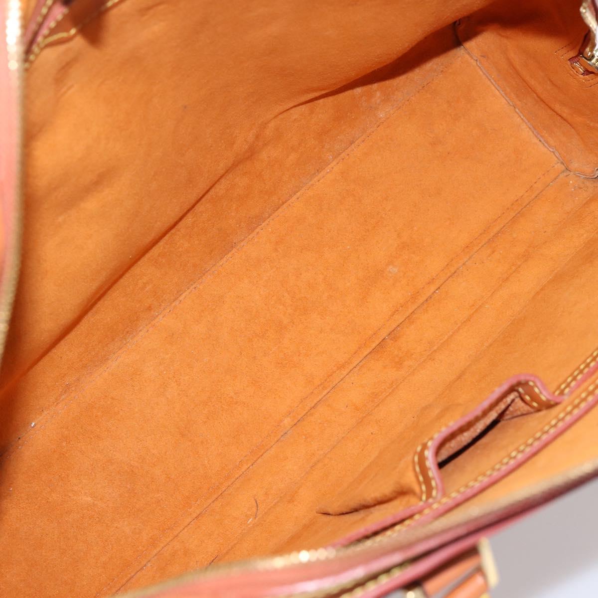 LOUIS VUITTON Epi Sorbonne Hand Bag Brown M54513 LV Auth ep16216A