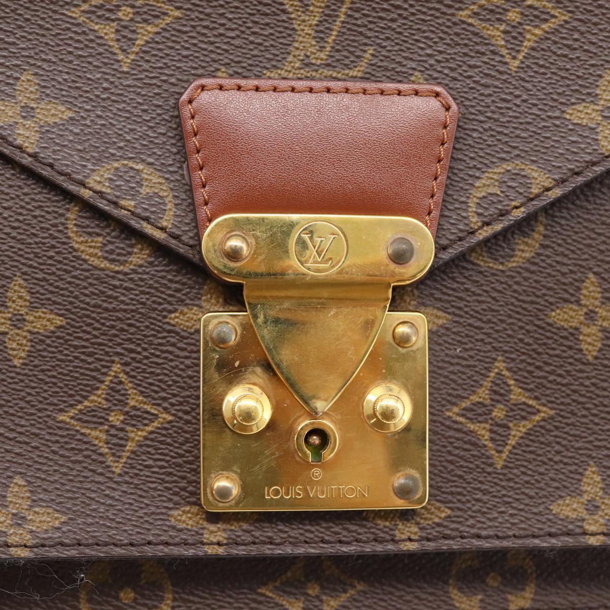LOUIS VUITTON Monogram Monceau 26 Hand Bag M51187 LV Auth ep16227A