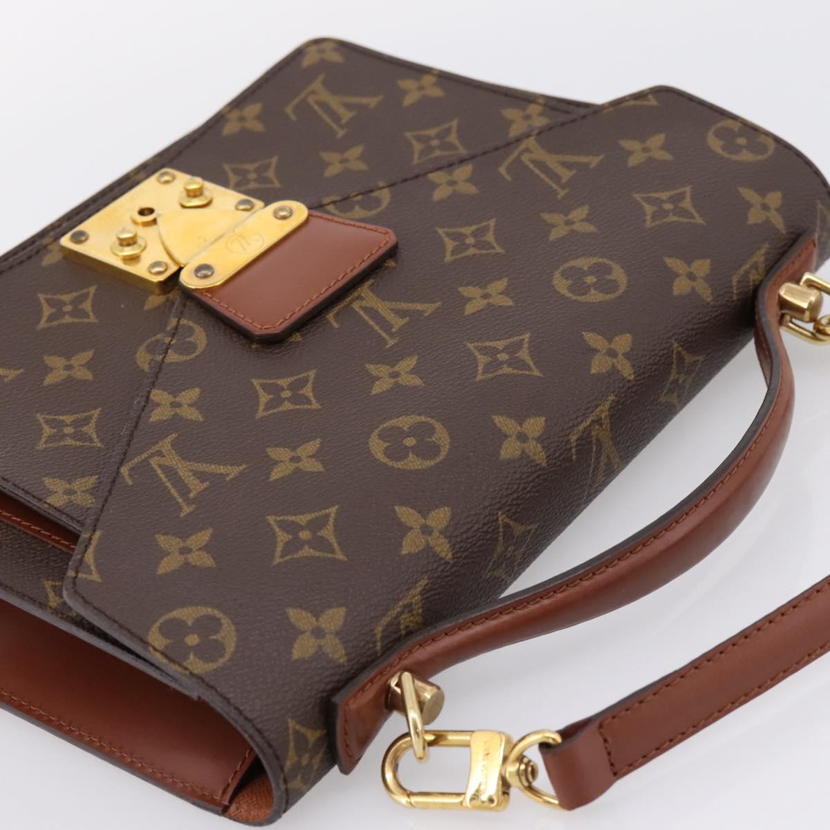 LOUIS VUITTON Monogram Monceau 26 Hand Bag M51187 LV Auth ep16227A