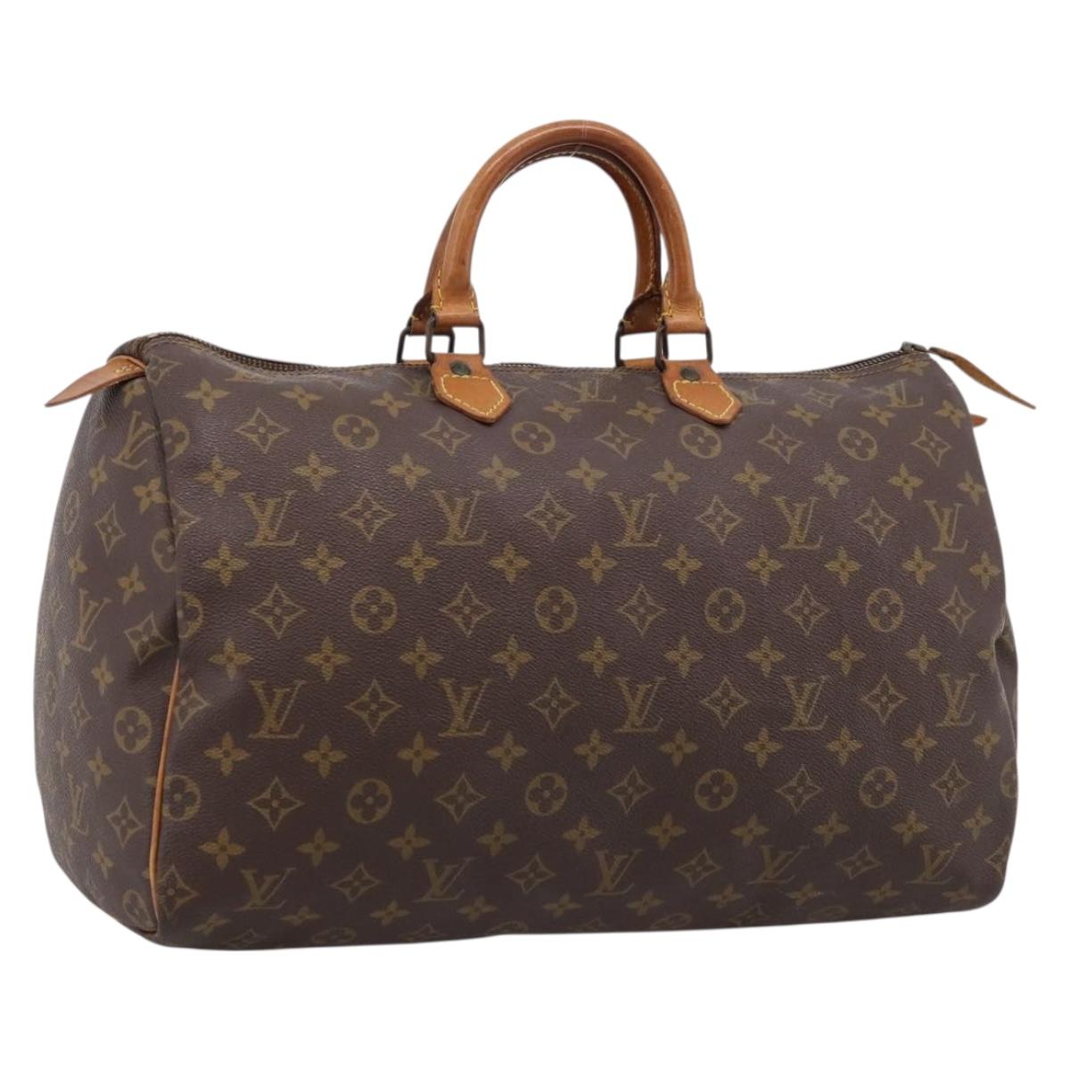 LOUIS VUITTON Monogram Speedy 40 Hand Bag M41522 LV Auth ep16233