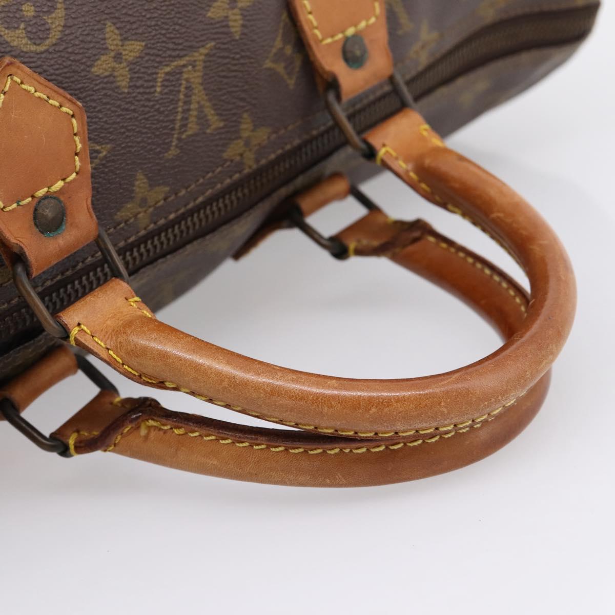 LOUIS VUITTON Monogram Speedy 40 Hand Bag M41522 LV Auth ep16233