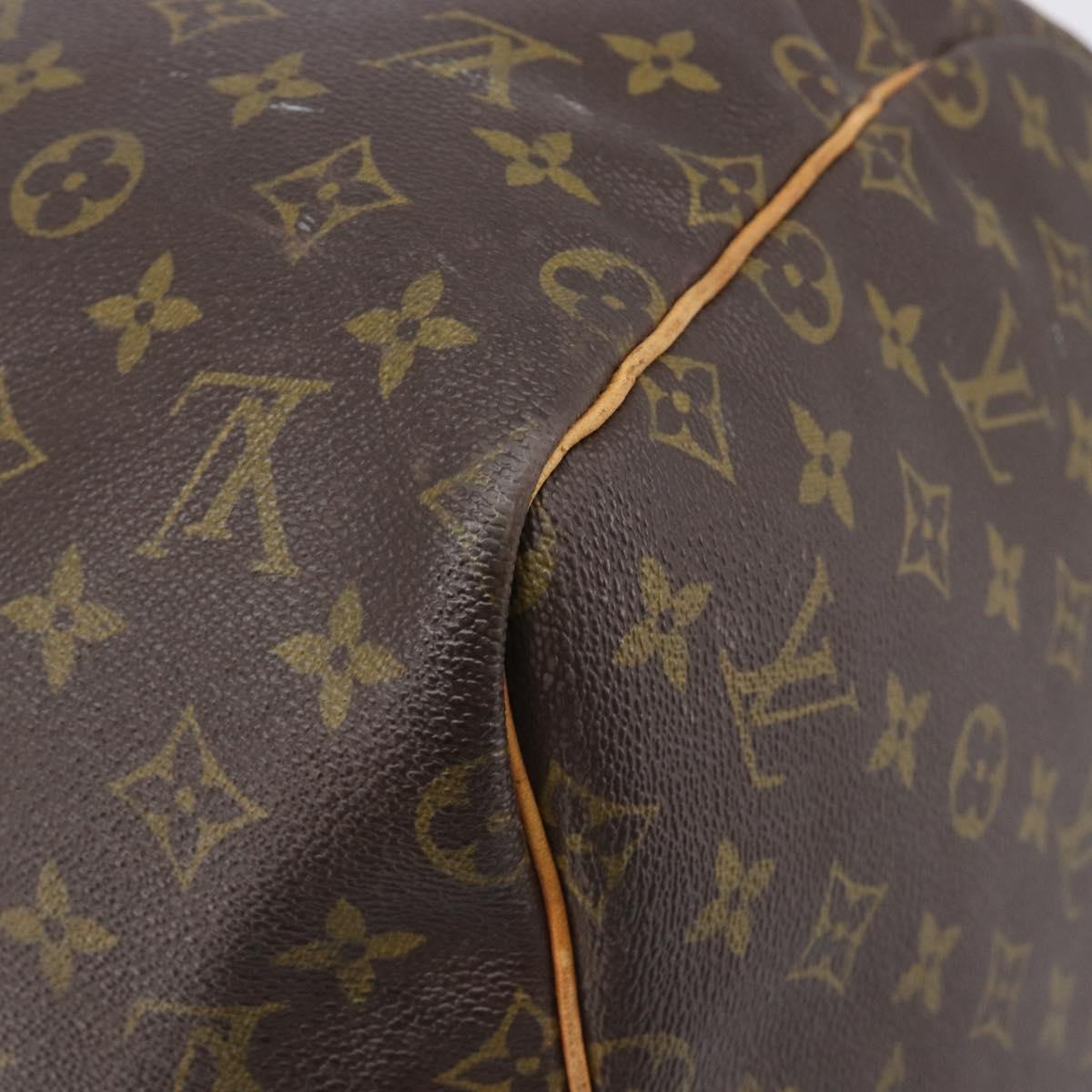 LOUIS VUITTON Monogram Keepall 55 Boston Bag M41424 LV Auth ep16241