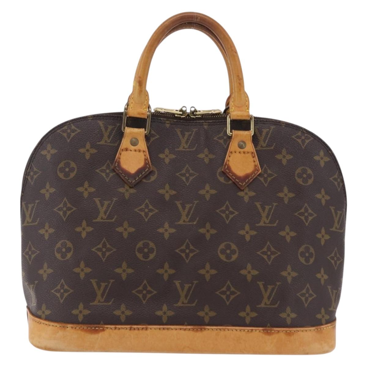 LOUIS VUITTON Monogram Alma Hand Bag M51130 LV Auth ep16242