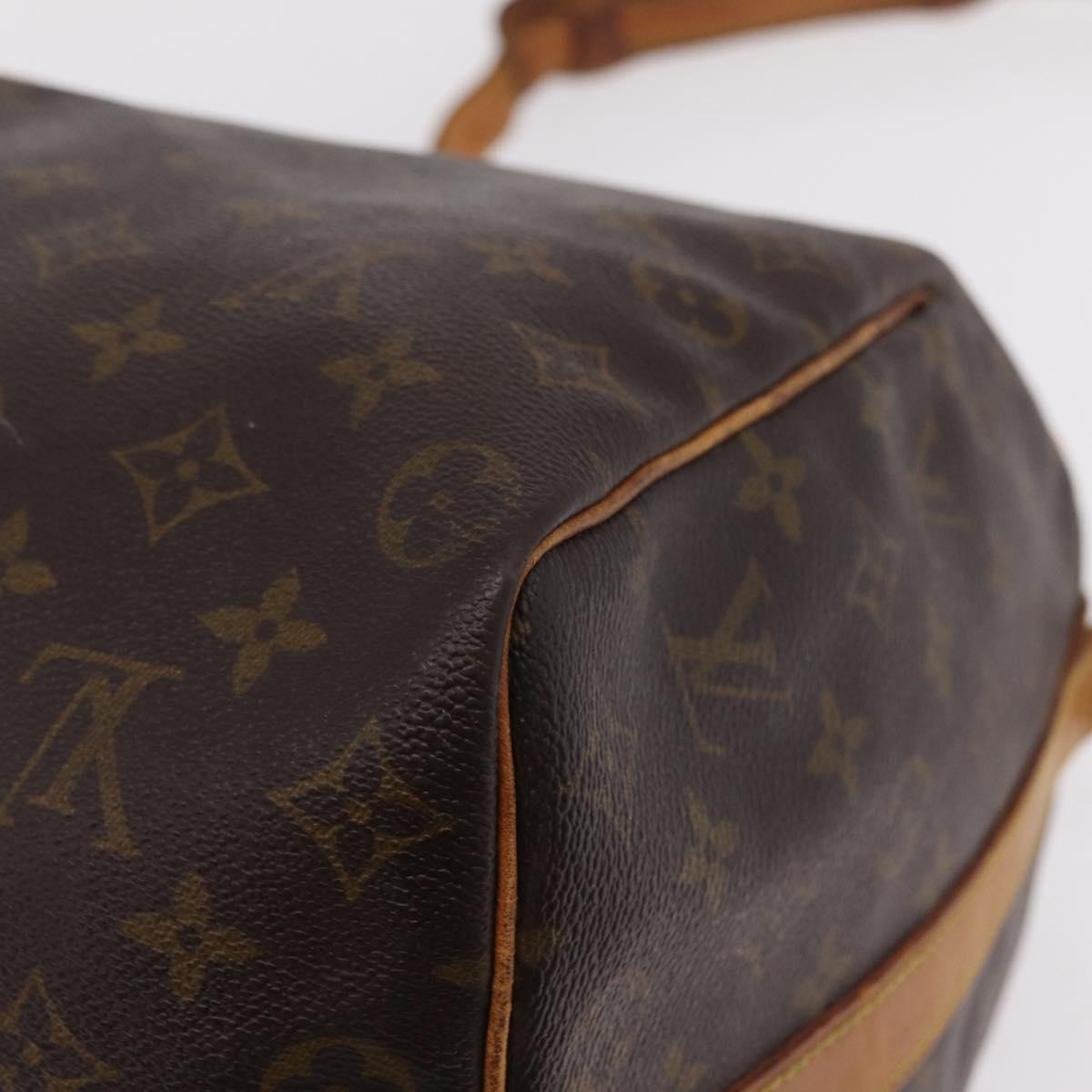 LOUIS VUITTON Monogram Keepall Bandouliere 50 Boston Bag M41416 LV Auth ep16245