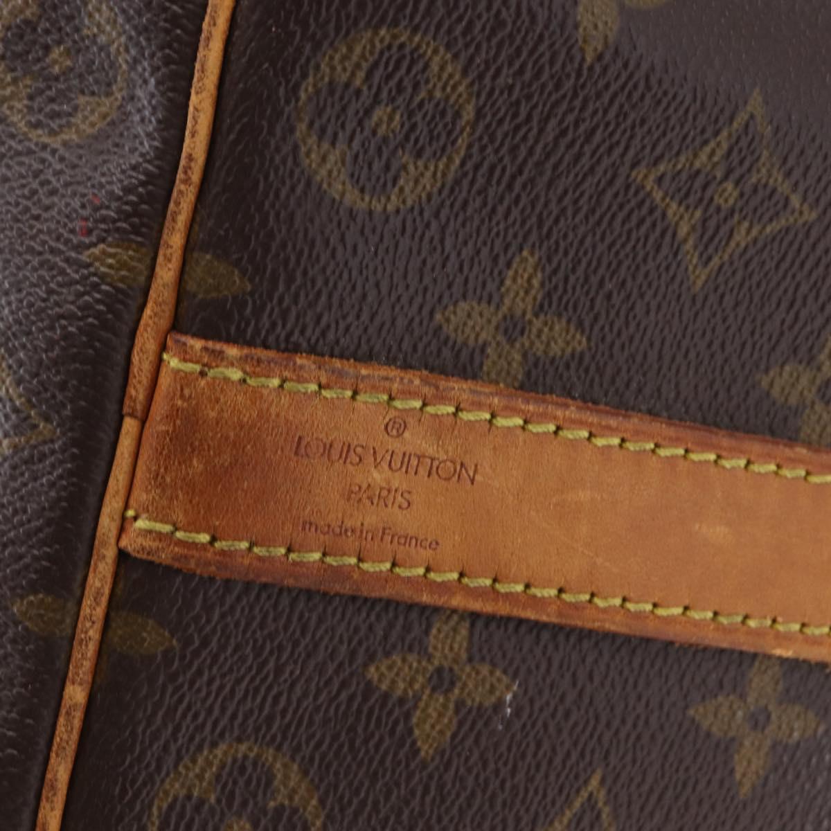 LOUIS VUITTON Monogram Keepall Bandouliere 50 Boston Bag M41416 LV Auth ep16245