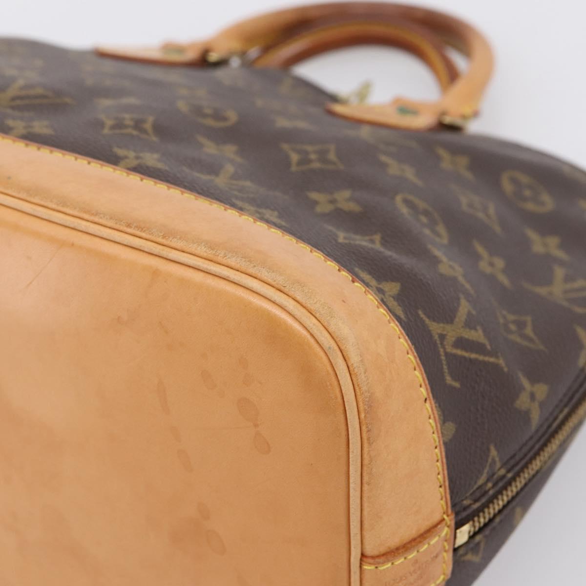 LOUIS VUITTON Monogram Alma Hand Bag M51130 LV Auth ep16247