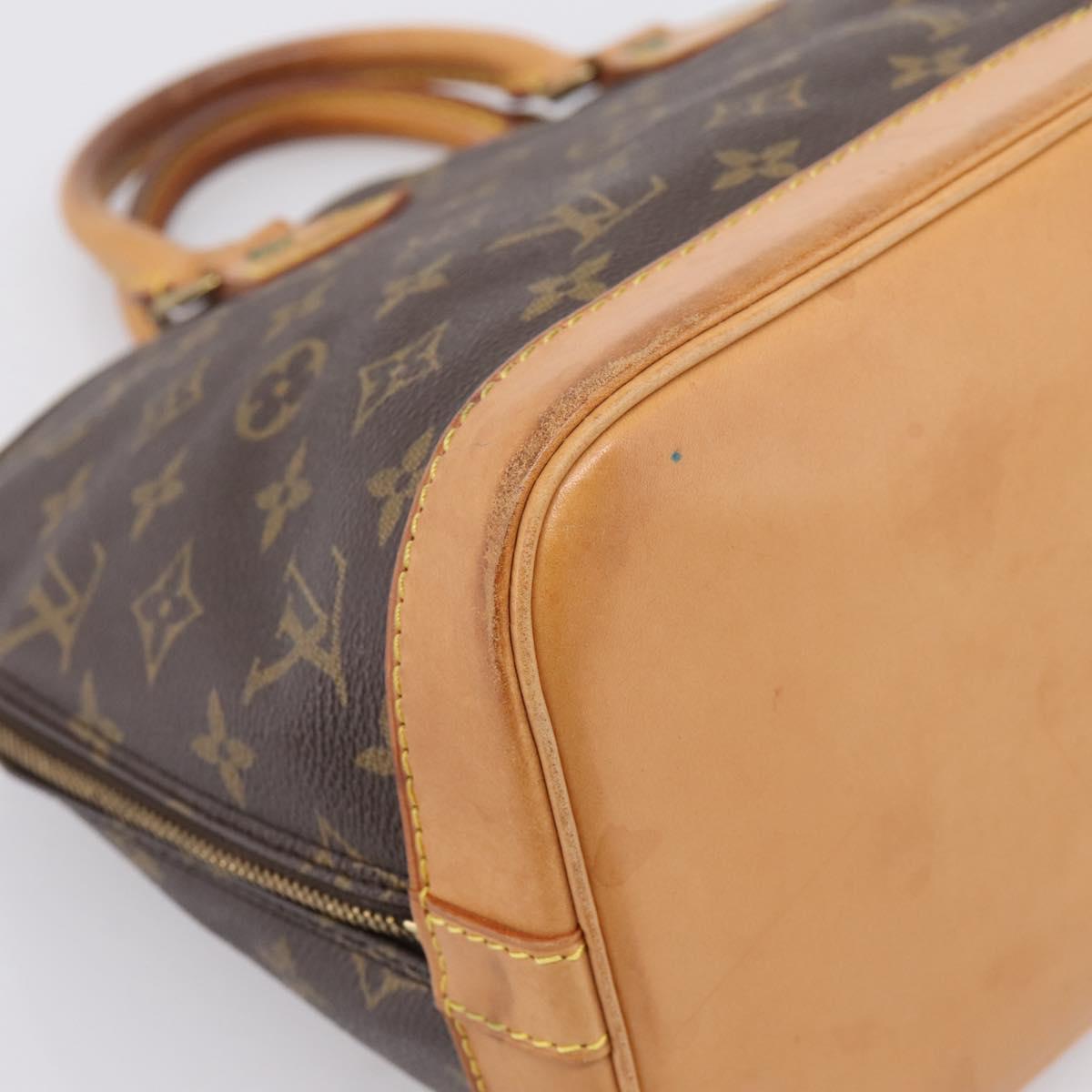 LOUIS VUITTON Monogram Alma Hand Bag M51130 LV Auth ep16247