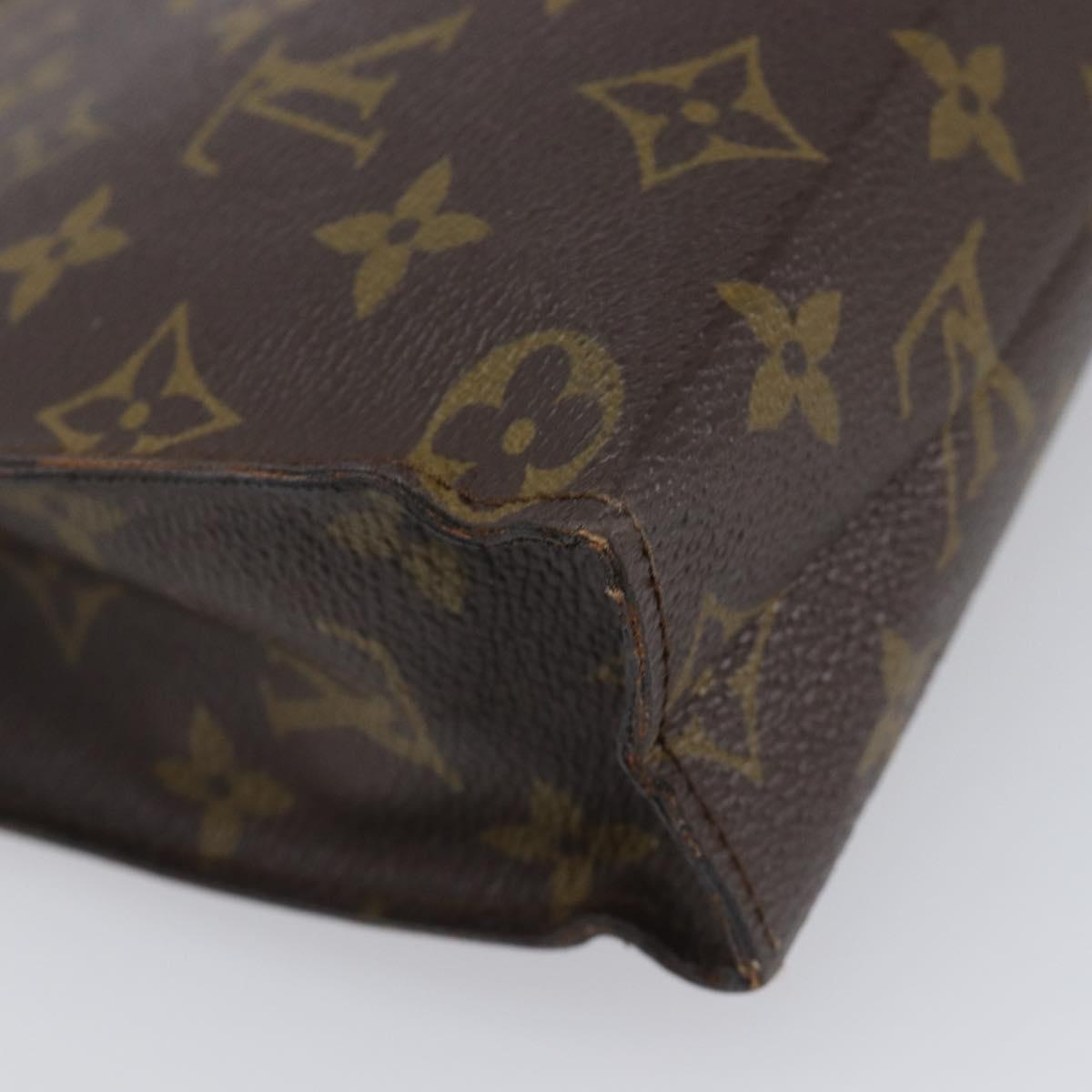 LOUIS VUITTON Monogram Poche Toilette 26 Pouch M47542 LV Auth ep16257