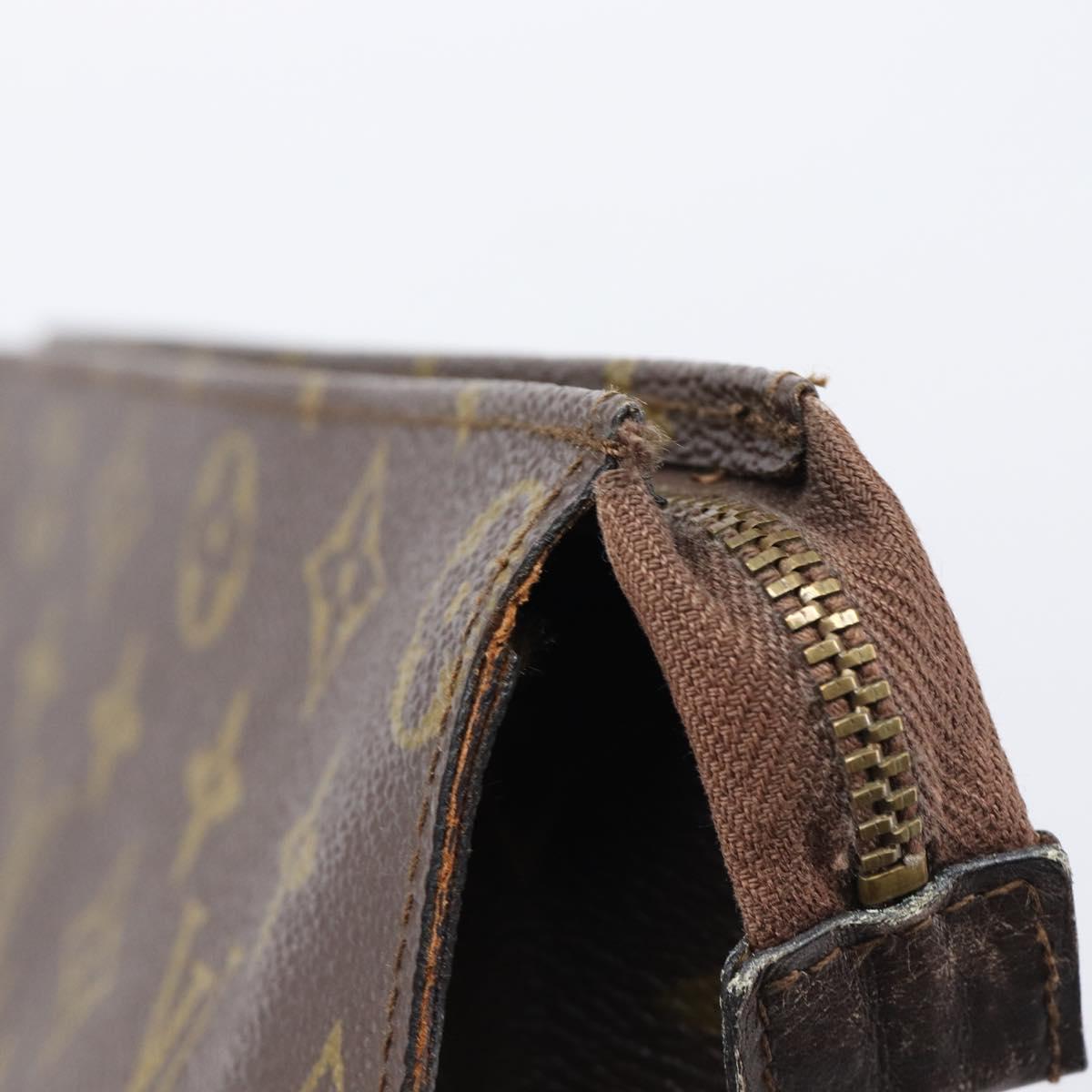 LOUIS VUITTON Monogram Poche Toilette 26 Pouch M47542 LV Auth ep16257