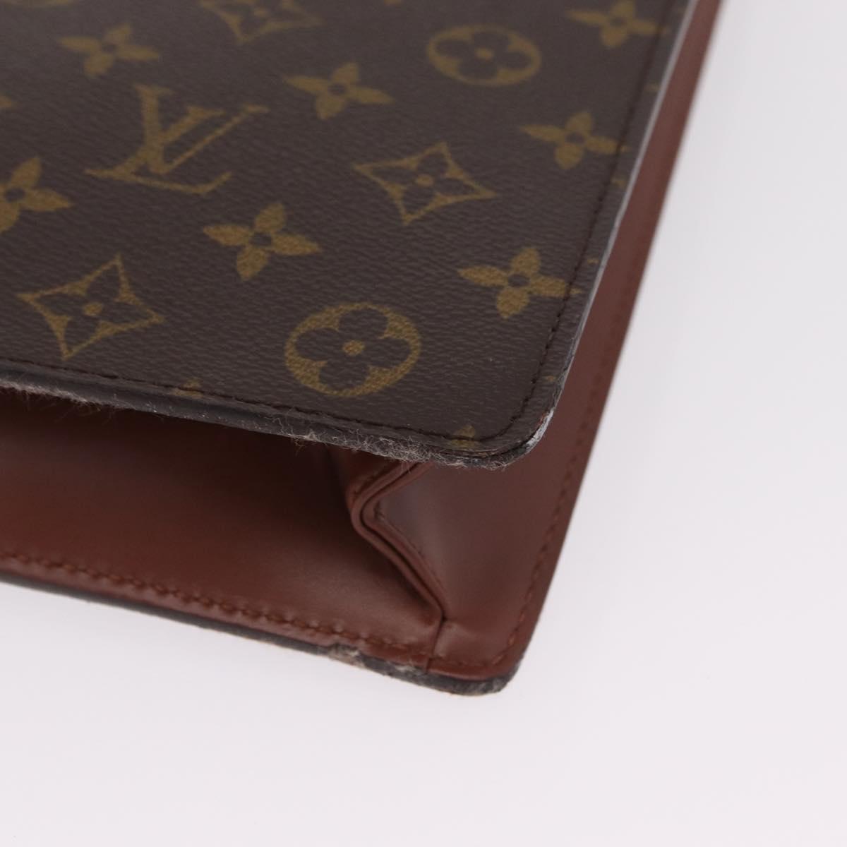 LOUIS VUITTON Monogram Porte Documents Bandouliere Bag M53338 LV Auth ep16259A