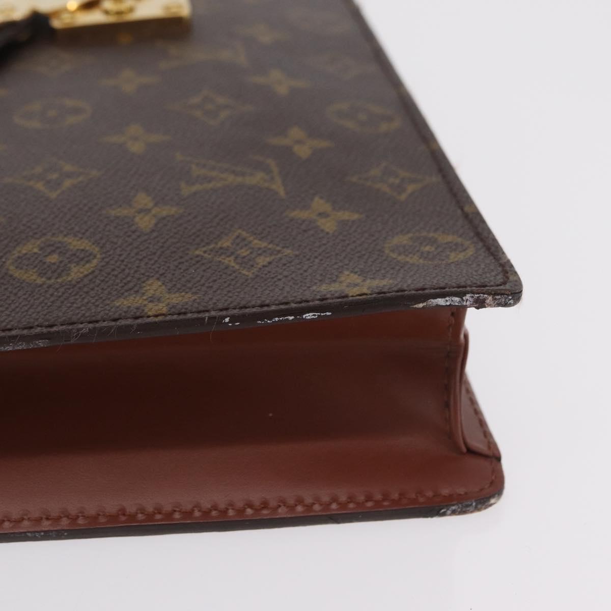 LOUIS VUITTON Monogram Porte Documents Bandouliere Bag M53338 LV Auth ep16259A