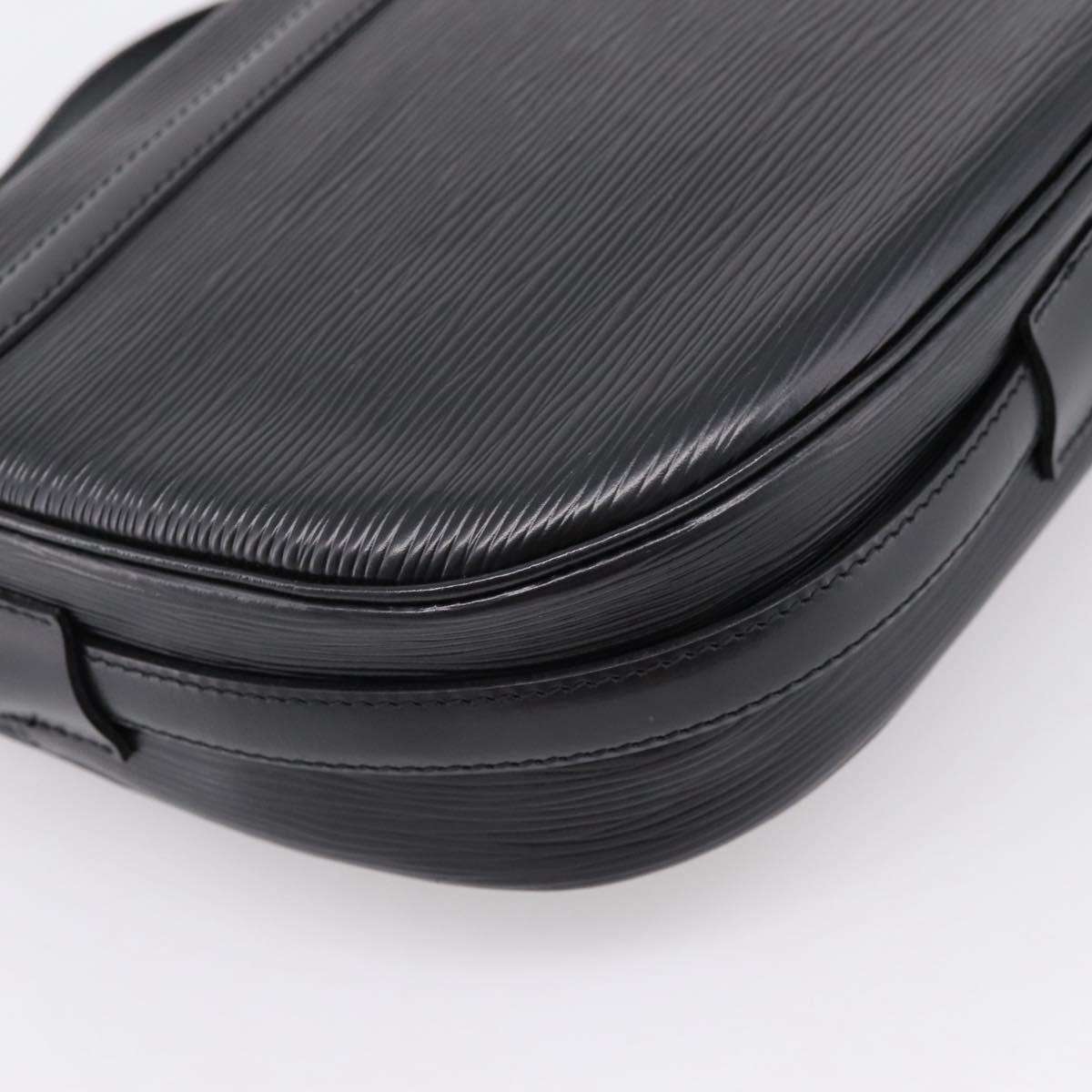 LOUIS VUITTON Epi Jeune Fille MM Shoulder Bag Black M52152 LV Auth ep16267A