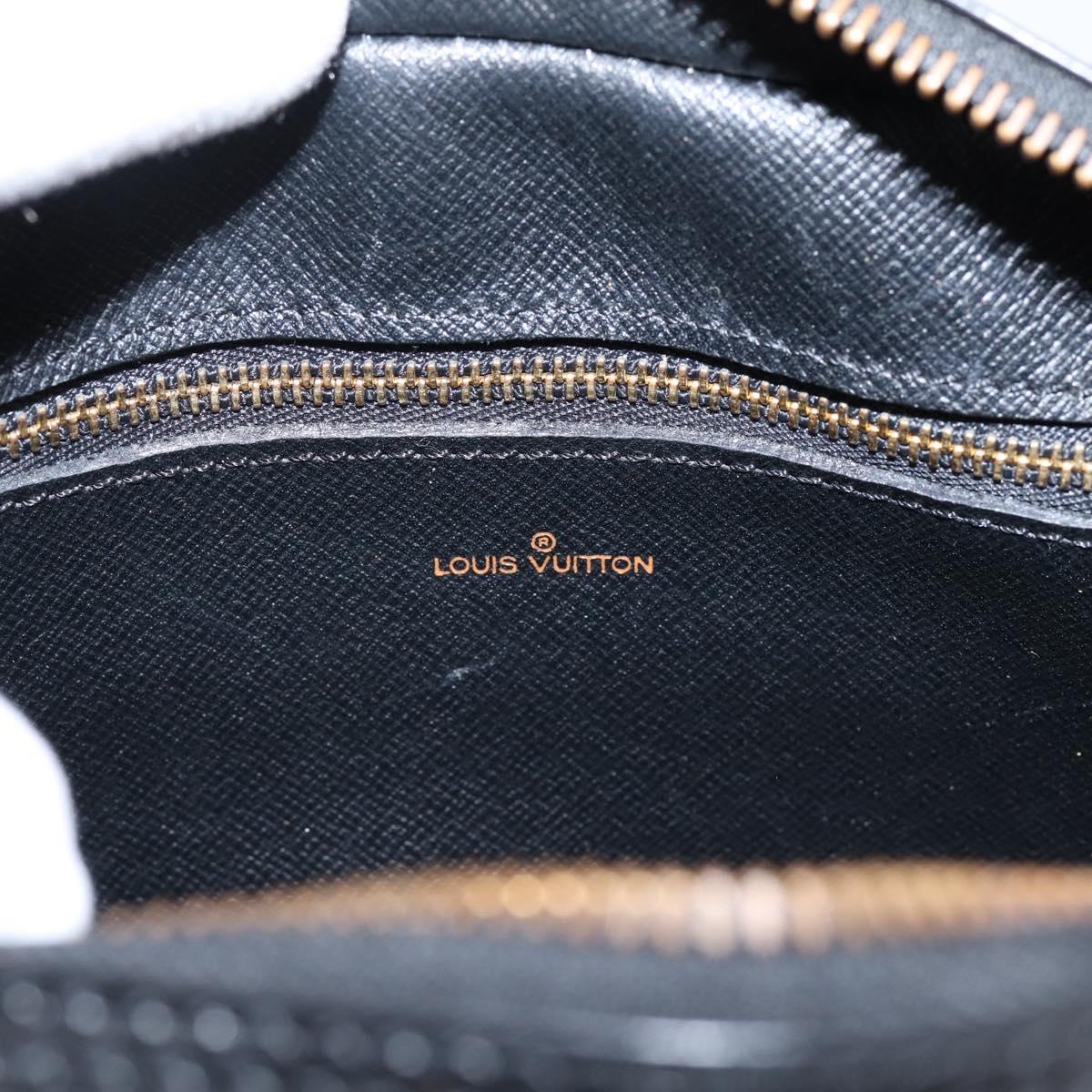 LOUIS VUITTON Epi Jeune Fille MM Shoulder Bag Black M52152 LV Auth ep16267A