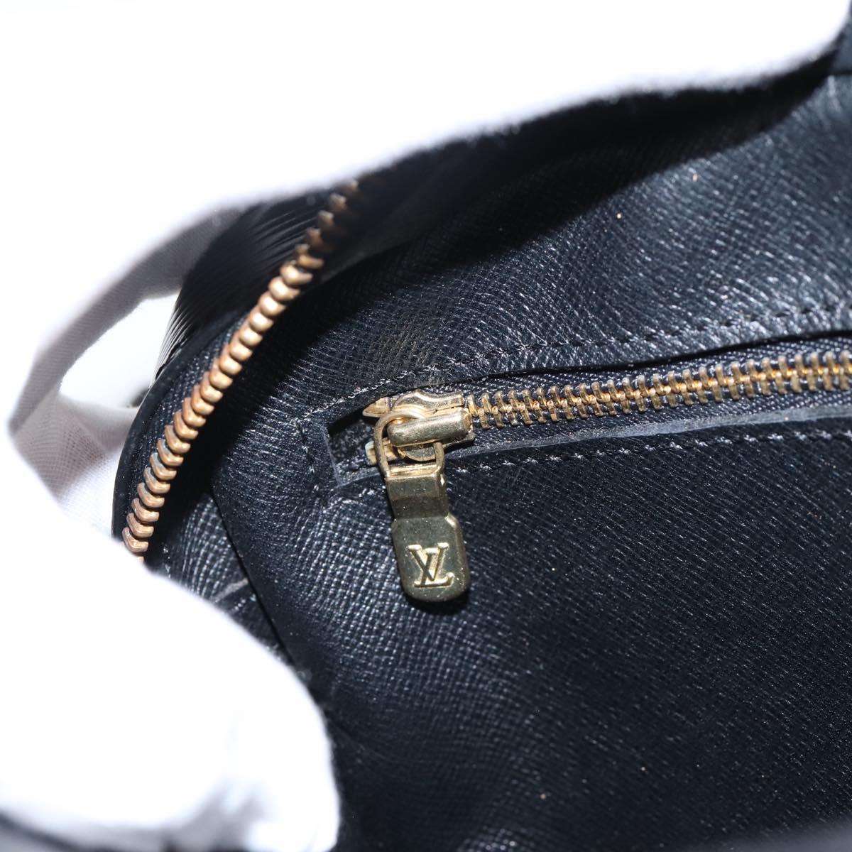 LOUIS VUITTON Epi Jeune Fille MM Shoulder Bag Black M52152 LV Auth ep16267A
