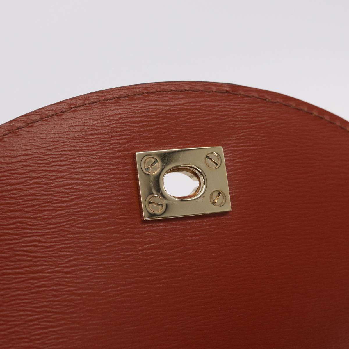 LOUIS VUITTON Epi Tilsitt Pouch Brown M52603 LV Auth ep16268A