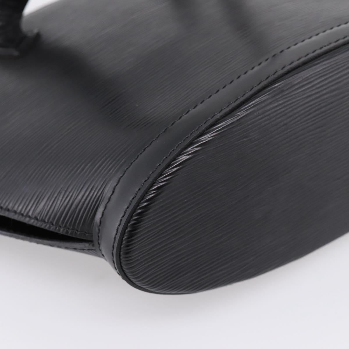 LOUIS VUITTON Epi Saint Jacques Shopping Bag Black M52272 LV Auth ep16273