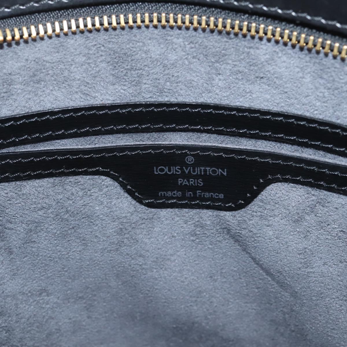 LOUIS VUITTON Epi Saint Jacques Shopping Bag Black M52272 LV Auth ep16273