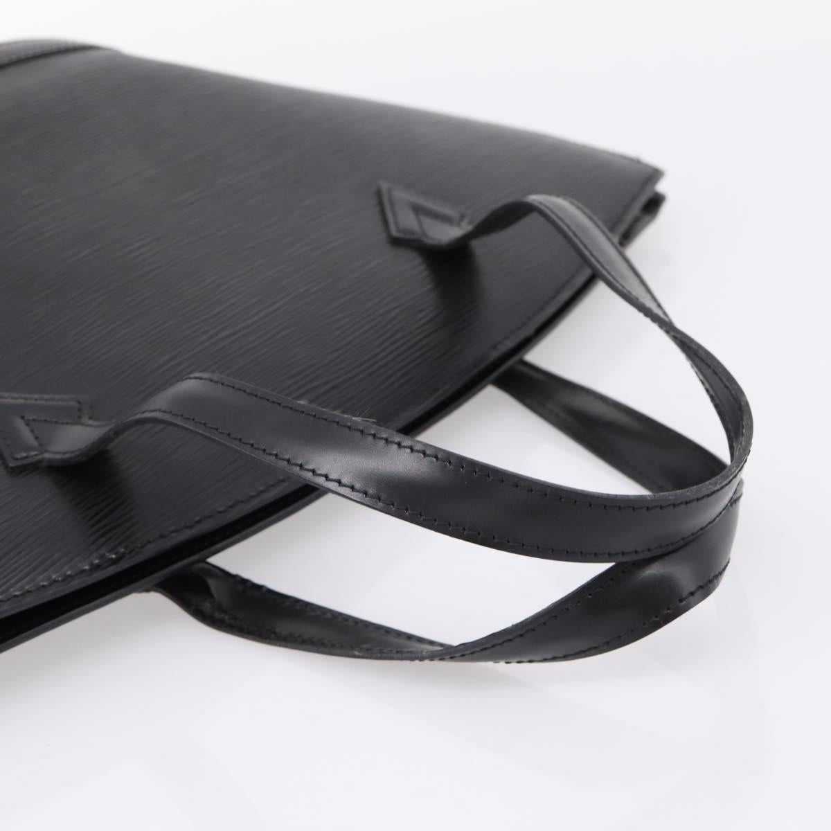 LOUIS VUITTON Epi Saint Jacques Shopping Bag Black M52272 LV Auth ep16273