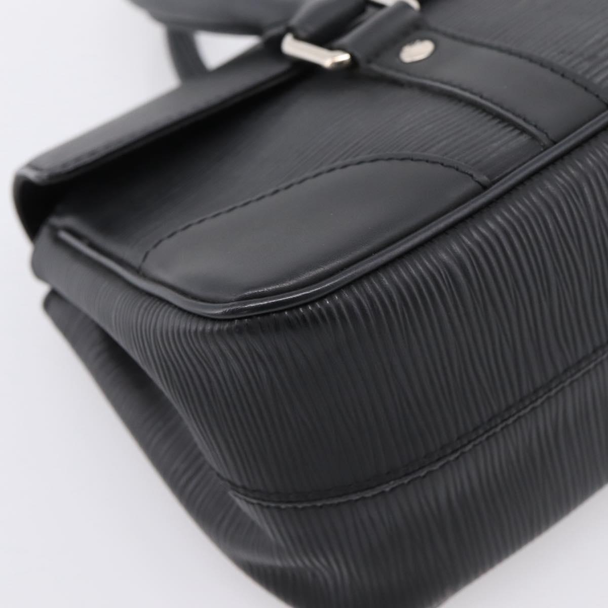 LOUIS VUITTON Epi Segur PM Hand Bag Black M58822 LV Auth ep16281V