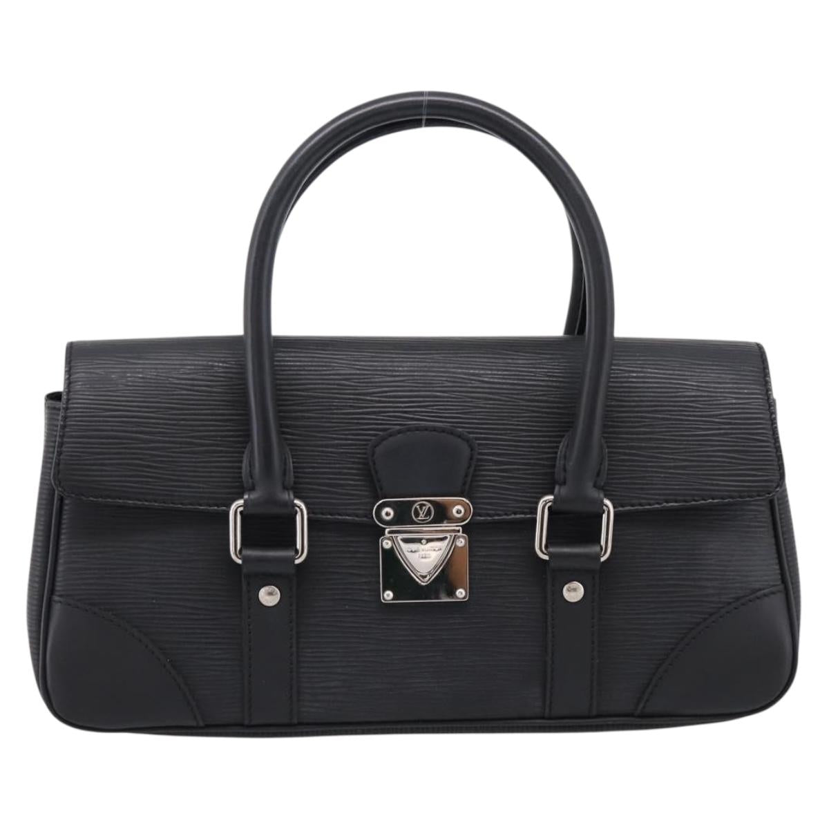LOUIS VUITTON Epi Segur PM Hand Bag Black M58822 LV Auth ep16281V