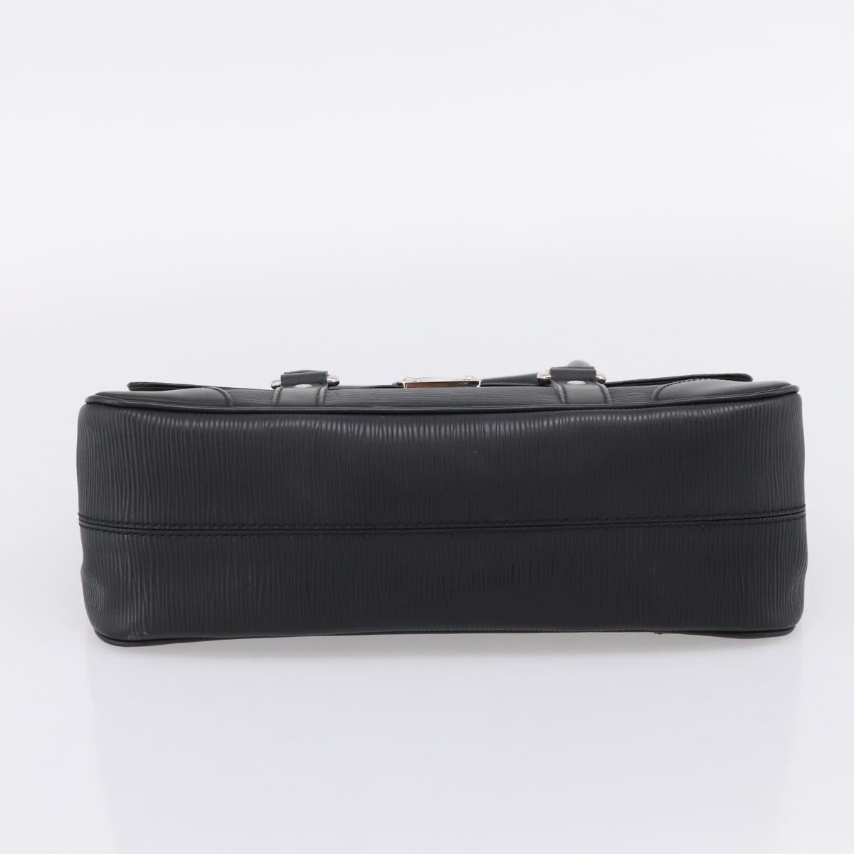LOUIS VUITTON Epi Segur PM Hand Bag Black M58822 LV Auth ep16281V