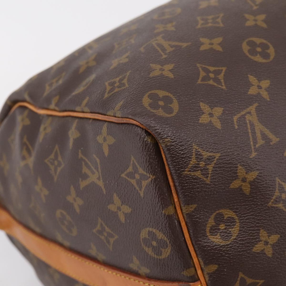 LOUIS VUITTON Monogram Keepall Bandouliere 50 Boston Bag M41416 LV Auth ep16282A