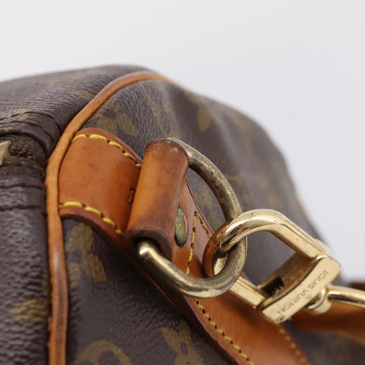 LOUIS VUITTON Monogram Keepall Bandouliere 50 Boston Bag M41416 LV Auth ep16282A