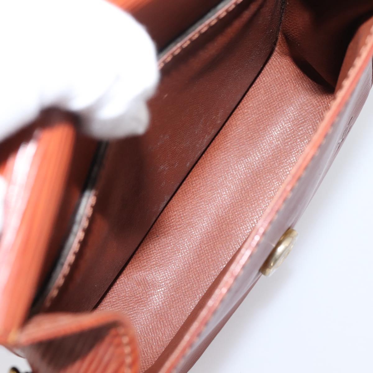 LOUIS VUITTON Epi Saint Cloud PM Shoulder Bag Brown M52213 LV Auth ep16296