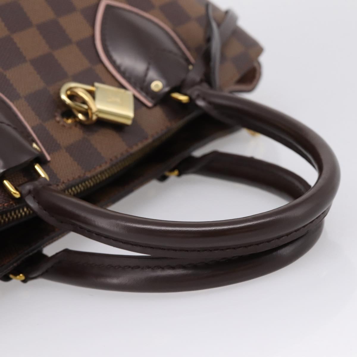 LOUIS VUITTON Damier Ebene Normandy Hand Bag 2way N41488 LV Auth ep16310A