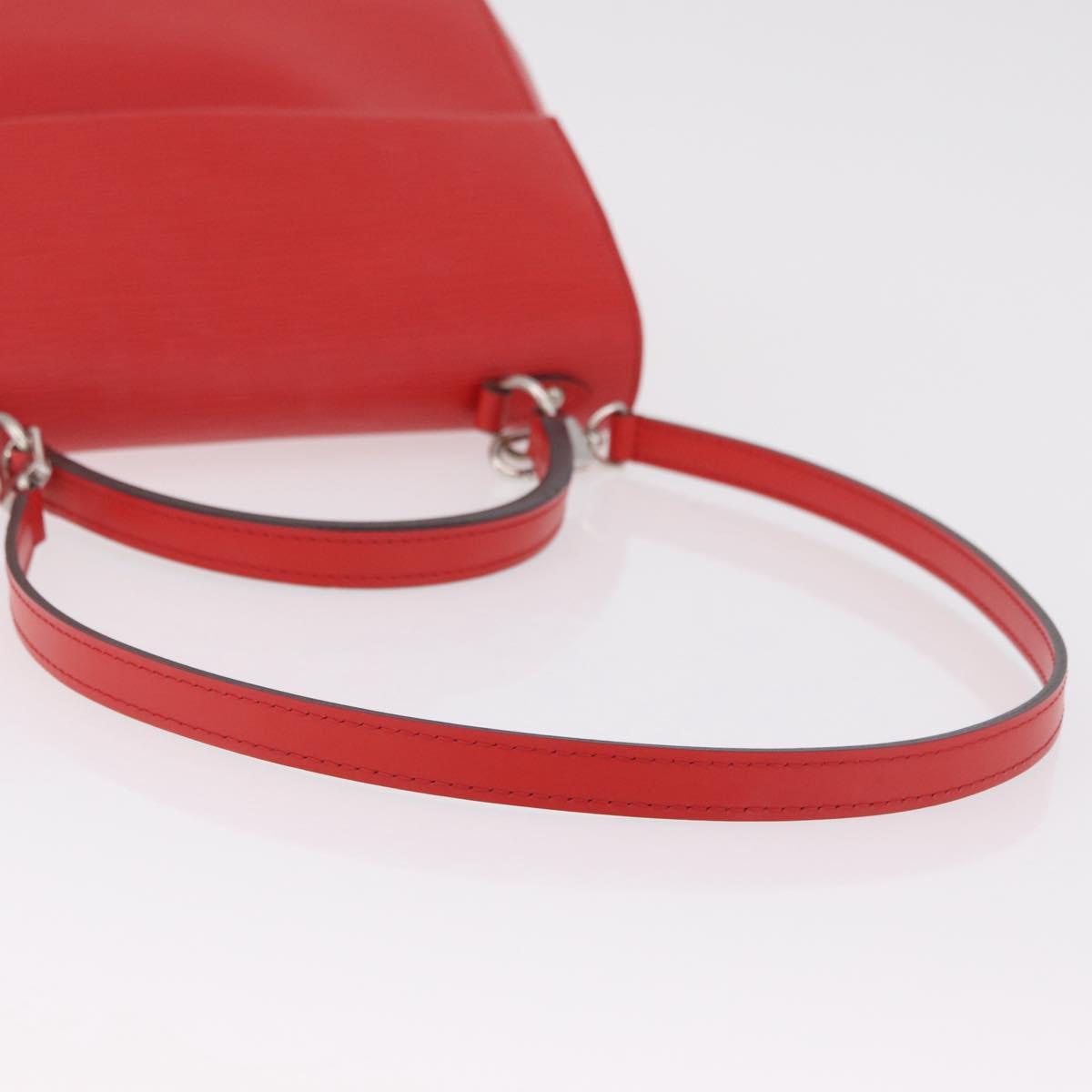 LOUIS VUITTON Epi Cluny MM Hand Bag Red M41333 LV Auth ep16315V