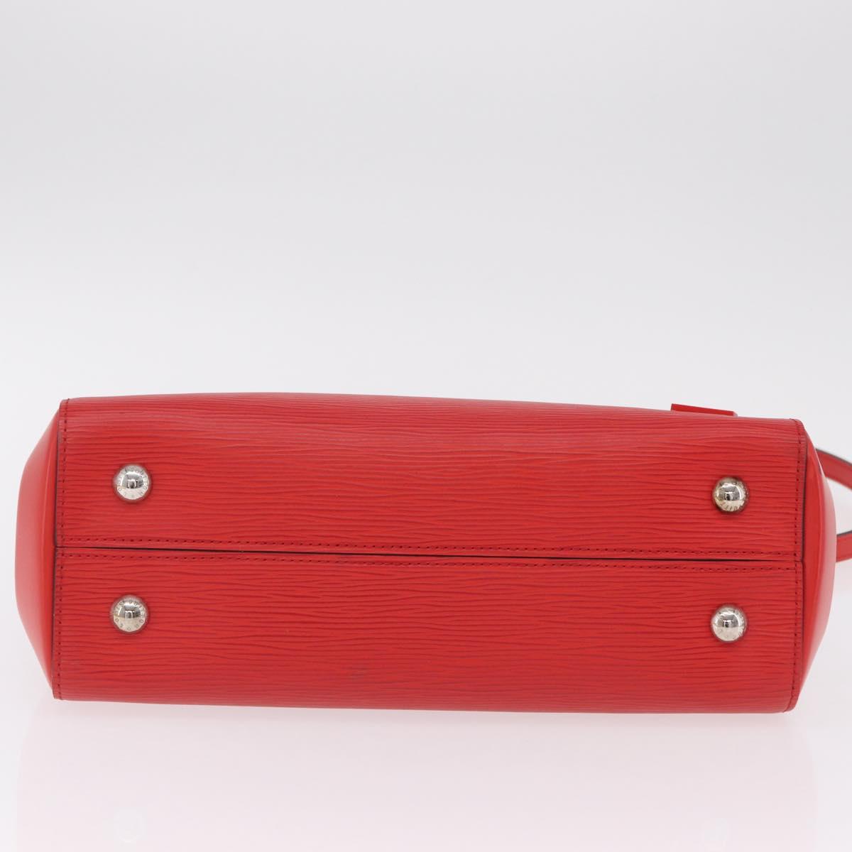 LOUIS VUITTON Epi Cluny MM Hand Bag Red M41333 LV Auth ep16315V